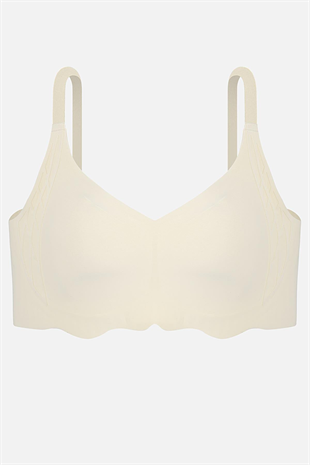 Ghost Dikişsiz Sütyen - Desteksiz - 2816 - Ekru