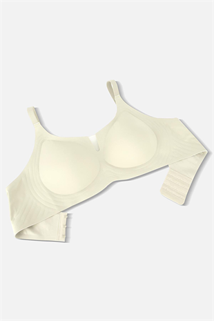 Ghost Dikişsiz Sütyen - Desteksiz - 2817 - Ekru