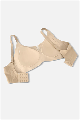 Ghost Dikişsiz Sütyen - Desteksiz - 2817 - Ten