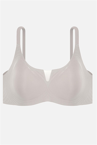Ghost Dikişsiz Sütyen - Desteksiz - 2817 - Gri