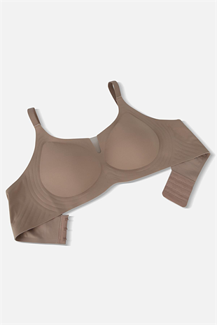 Ghost Dikişsiz Sütyen - Desteksiz - 2817 - Bronz Kahve