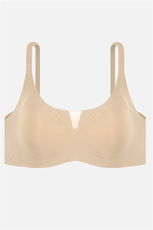 Ghost Dikişsiz Sütyen - Desteksiz - 2817 - Ten