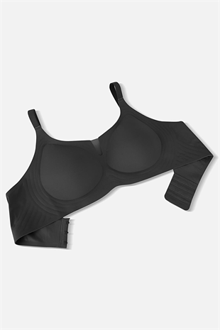 Ghost Dikişsiz Sütyen - Desteksiz - 2817 - Siyah