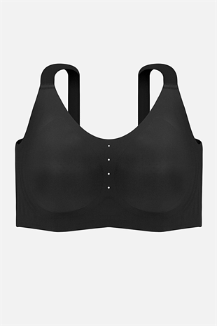 Ghost Dikişsiz Sütyen - Desteksiz - 2826 - Siyah