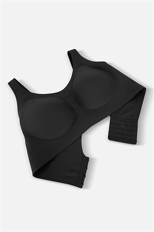 Ghost Dikişsiz Sütyen - Desteksiz - 2826 - Siyah