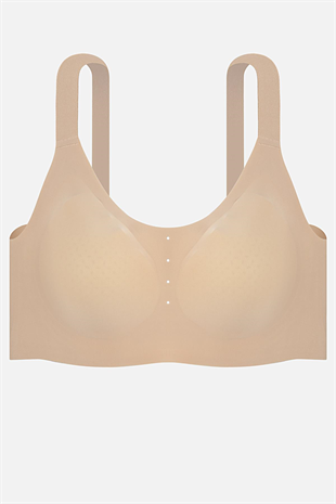 Ghost Dikişsiz Sütyen - Desteksiz - 2826 - Ten
