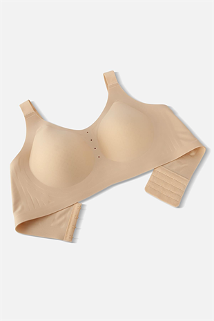 Ghost Dikişsiz Sütyen - Desteksiz - 2826 - Ten