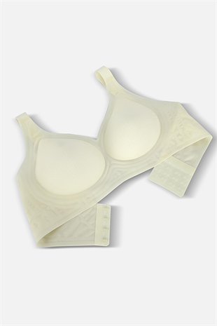 Ghost Dikişsiz Sütyen - Desteksiz - 2827 - Ekru