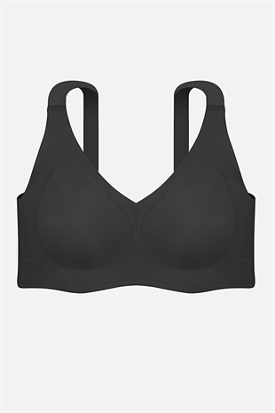Ghost Dikişsiz Sütyen - Desteksiz - 2827 - Siyah