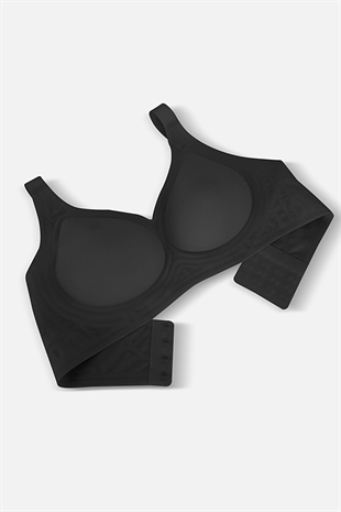 Ghost Dikişsiz Sütyen - Desteksiz - 2827 - Siyah