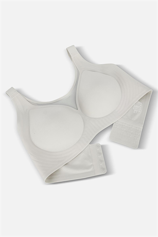 Ghost Dikişsiz Sütyen - Desteksiz - 2828 - Gri