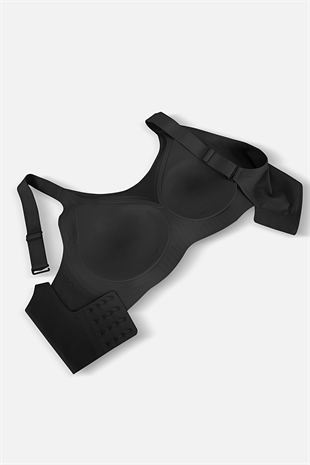 Ghost Dikişsiz Sütyen - Desteksiz - 2828 - Siyah