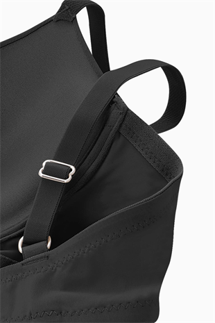 Luna Mikro Sütyen - Soft Push Up, Yarı Dolgulu - Premium Basic - 2222 - Siyah