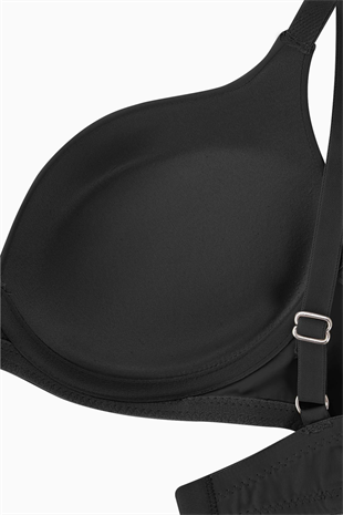 Mia Mikro Sütyen - Push Up Dolgulu - Premium Basic - 2223 - Siyah