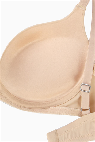 Mia Mikro Sütyen - Push Up Dolgulu - Premium Basic - 2223 - Ten