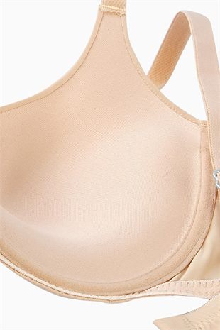 Nora Mikro Sütyen - Soft Push Up, Yarı Dolgulu - Premium Basic - 2224 - Ten