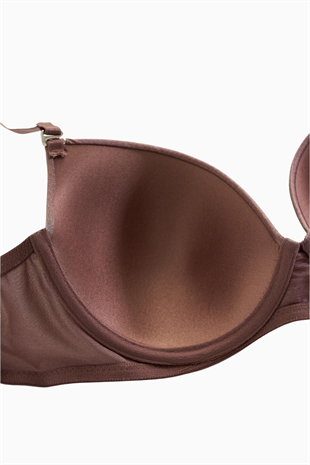 Viola Tak-Çıkar Askılı Mikro Sütyen - Desteksiz - Basic - 2534 - Bronz Kahve