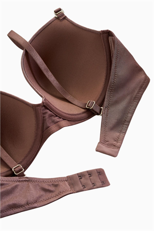 Viola Tak-Çıkar Askılı Mikro Sütyen - Desteksiz - Basic - 2534 - Bronz Kahve