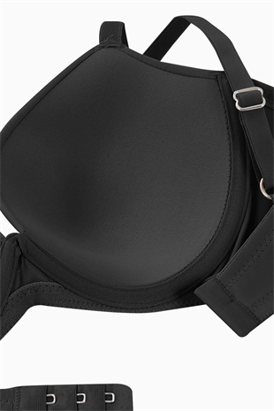 Viola Toparlayıcı Mikro Sütyen - Desteksiz - Premium Basic - Premium Basic - 2229 - Siyah