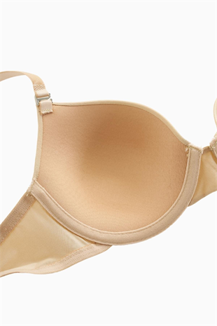 Weweus Alba - T shirt Bra Desteksiz Maksimum Kavrama ve Kusursuz Form - Tak Çıkar Askılı - Ten Rengi - 2535