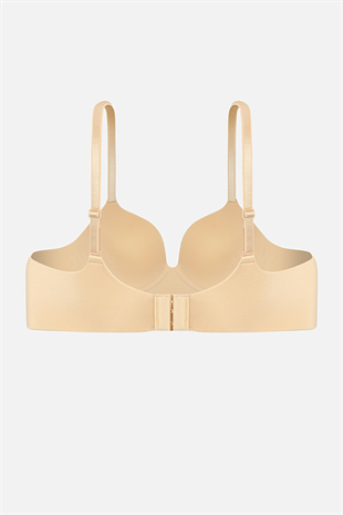 Weweus Lazer Kesim Dikişsiz Desteksiz Sütyen - 2821 - Ten