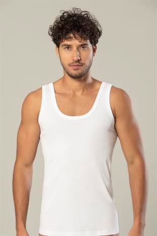 Erdem Beyaz Ribana Atlet 1110