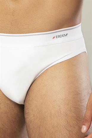 Erdem Beyaz Pamuk Elastan Slip 1340