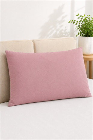 ÇetHome 50x70 cm Gri Yastık Koruyucu Kapaklı Kılıf