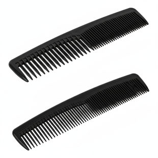 Siyah Kırmızı Renk Karışıklık Açıcı Çift Taraflı Saç Tarağı 2 Adet