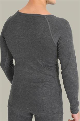 Erdem Anthracite Thermal Long Sleeve Undershirt 1482