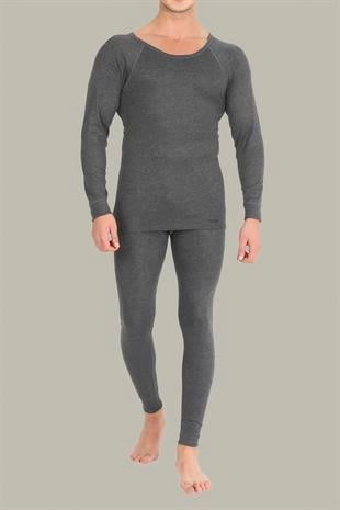 Erdem Anthracite Thermal Long Sleeve Undershirt 1482