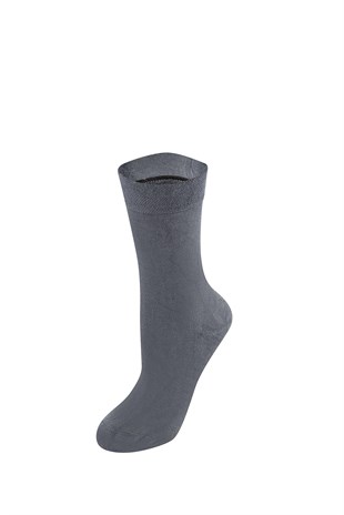 Weweus Antrasit Doğal Bambu Lüks Kışlık Bayan Çorap 942