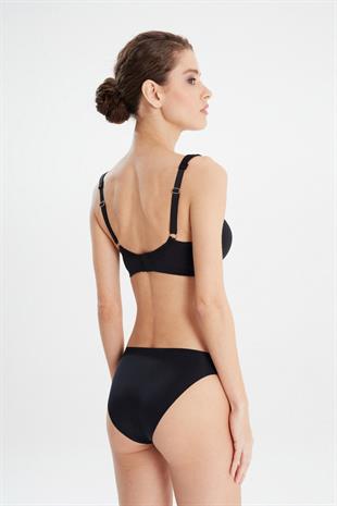 Weweus Siyah Bayan Pedli Sütyen Külot Takım 2305