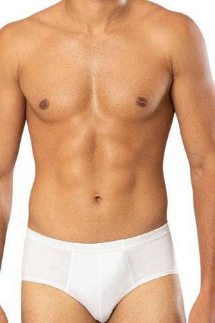 Erdem Beyaz 6lı Penye Slip 13006 XS-M BEDEN