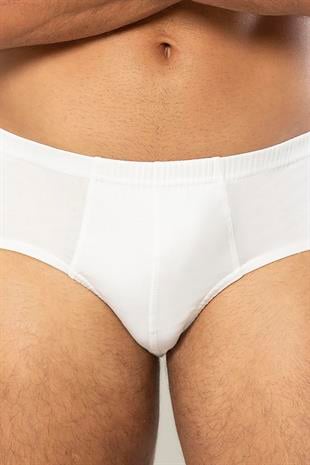 Erdem Beyaz 6lı Penye Slip 13006 XS-M BEDEN