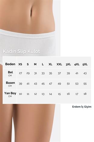 Erdem Beyaz BayanDantelli Külot 7266