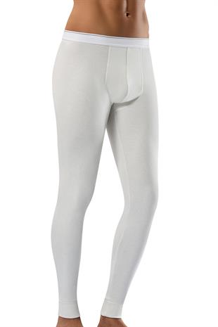 Erdem White Mens Thin Thermal Underwear Tights 1457