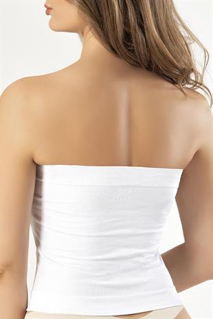Erdem Beyaz Seamless Bel Korse Atlet 621