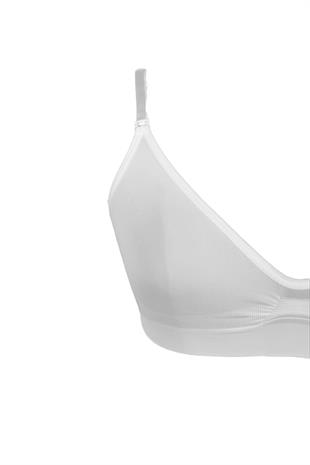 Erdem Beyaz Seamless Dekolteli Bustiyer 610