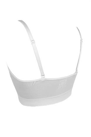 Erdem Beyaz Seamless Dekolteli Bustiyer 610