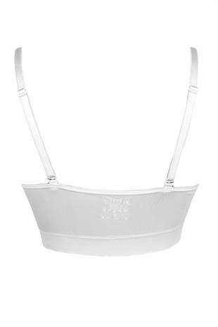 Erdem Beyaz Seamless Dekolteli Bustiyer 610