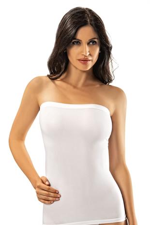 Erdem Beyaz Seamless Straples Atlet 604