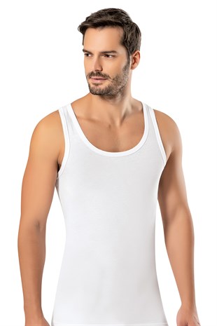 Erdem Beyaz Çapraz Atlet 1121