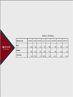 Erdem Gri Kısa Görünümlü Slim Fit Boxer 1420