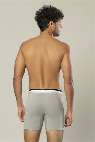 Erdem Gray Cotton Elastane Long Boxer 1415