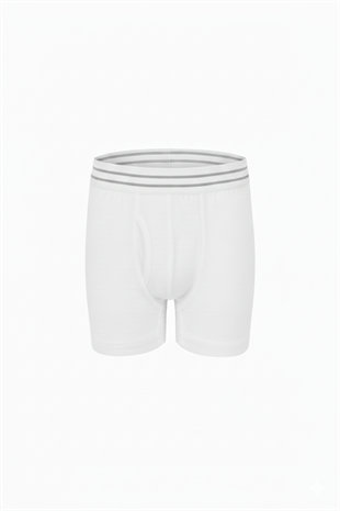 Erdem Grimel-Siyah-Beyaz 3lü Erkek Çocuk Elastan Boxer 3363