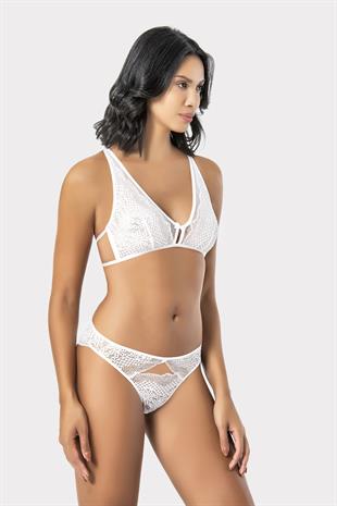 Erdem İç Giyim Bayan Dantelli Sütyen Külot Takım 