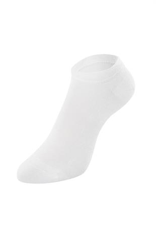 Weweus Beyaz Doğal Bambu Lüks Süper İnce Erkek Sneaker Çorap 267