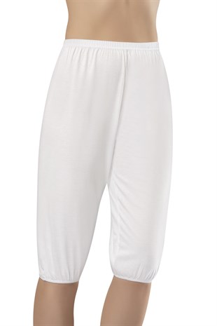 Erdem Beyaz  Kadın Paçalı Külot 2452