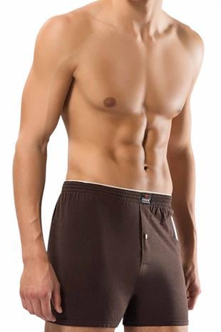 Erdem Kahverengi Penye Boxer 1400